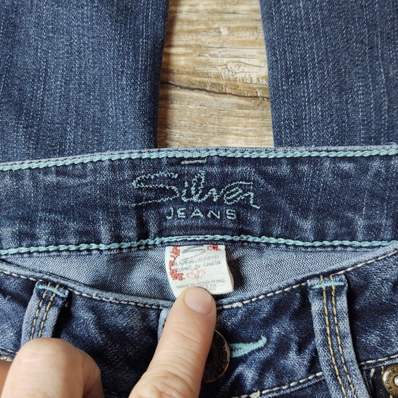 🌟Silver Aiko Jeans size 28 - Picture 6 of 6